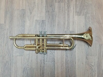 Vtg Holton Trumpet T602P Brass Musical Instrument In King Hard
