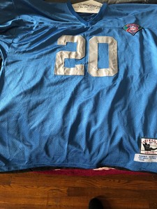 barry sanders mitchell and ness jersey