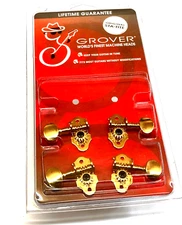 Grover Sta-Tite Gold Geared Dulcimer Tuners/Machines/Tuning Pegs 708G