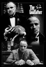The Godfather Marlon Brando 11 x 17  Lenticular 3-D Picture / Poster Great 3-D!