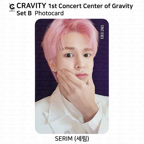 Cravity The 1st Concert Center of Gravity Official MD Photocard Set A B KPOP - Picture 15 of 48