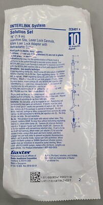 BAXA BAXTER System Solution Set 2C6401 1-PACK