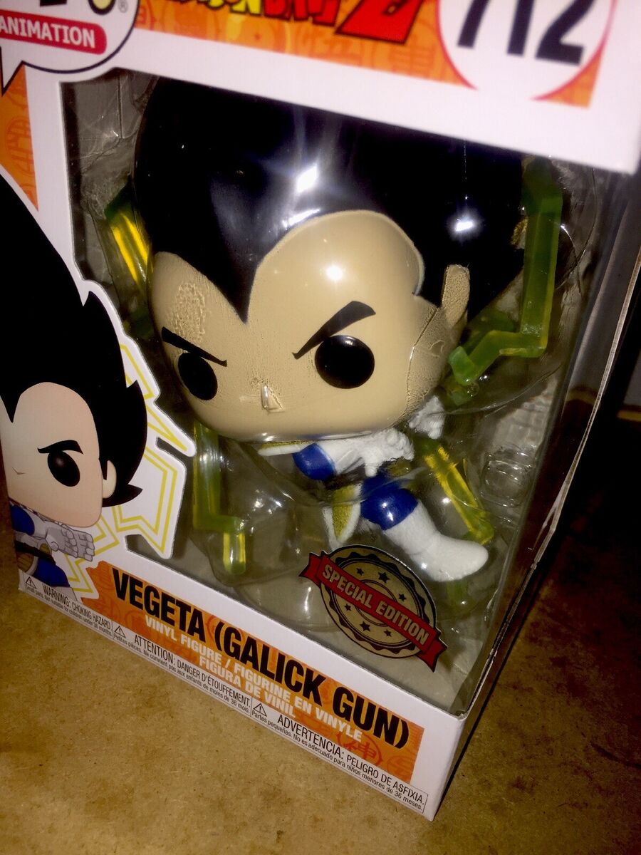  Funko Pop! Dragonball Z Vegeta Galick Gun #712