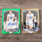 2025-26 Bowman - Chrome Prospect Autographs Owen Freeman #CPA-OF Green Refractor