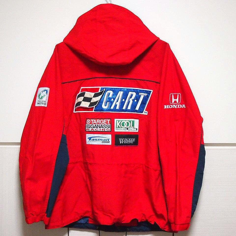 ジャケット・アウター 80s 90s HONDA nylon jacket Racing RED XL 80s 90s HONDA nylon jacket Racing RED XL - メルカリ