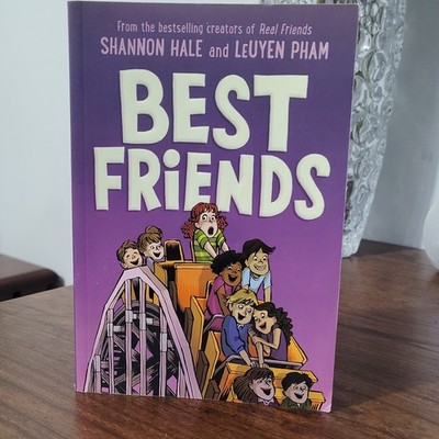 Best Friends Graphic Novel by Shannon Hale & LeUyen Pham Softcover FIRST Second