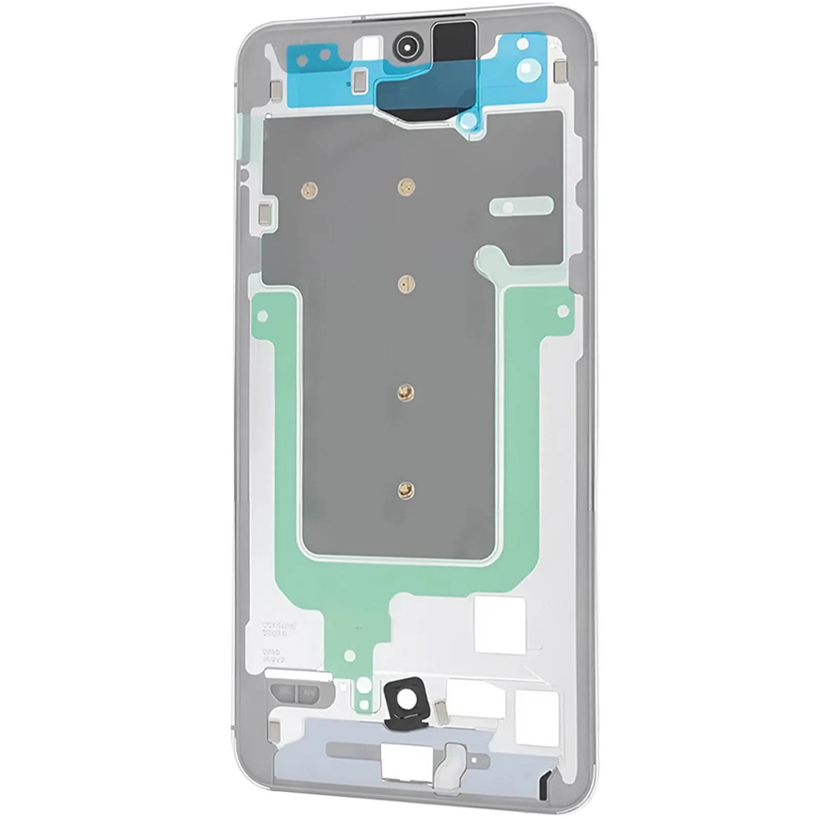 Châssis central en aluminium pour Galaxy S24 FE d'origine gris