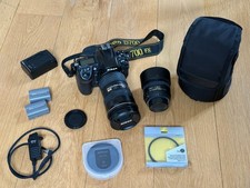 Nikon D700 + Nikkor 24-77mm 2.8 + 50mm 1.4 + Filters + Remote Cord BUNDLE AS-IS