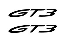 Porsche Gt3 2x Car Door Sticker Decal Set Compatible With 911 Gt3 991.2 991.1