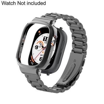 Original Gray Stainless Steel Watch Strap 22mm For Honor Watch 4 Pro 