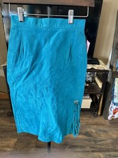 Vintage Made By Phoenix Leather Skirt NWT RARE FIND