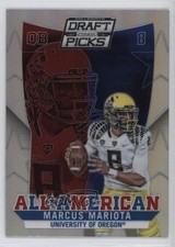 2015 Panini Prizm Collegiate Draft Picks All-American Marcus Mariota #4 8rw