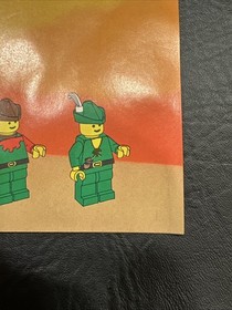 CRISPY Lego Legoland Castle 6054 Forestmens Hideout Instruction Manual Book ONLY