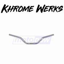 Khrome Werks 1in. OEM Replacement Handlebar for 1987 Harley Davidson FXRS jc