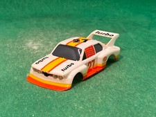 ORIGINAL TOMY AFX TURBO, BMW LIGHTED BODY, WHITE/YELLOW/ORANGE # 27, NEW