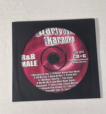 Party Tyme Karaoke: R B Male CD G Disc SYB-1012 Used 
