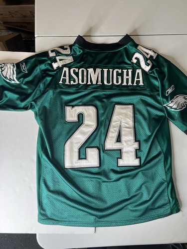 Reebok On Field Nnamdi Asomugha Eagles Sewn Letter Football Jersey Men Size 54 - Imagen 2 de 11