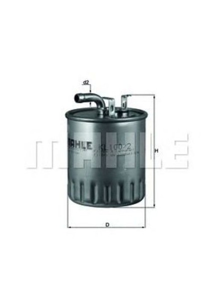 Mahle Knecht Kraftsofffilter Dieselfilter FüR Mercedes Sprinter 2T 3T 4T Vito-image