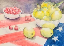 Fior Katzoi- Original watercolor painting on paper