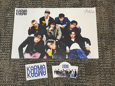 K-Pop STRAY KIDS KARMA Poster, Sticker, Coffee Holder from 2025