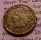 1908   Indian Head Cent  High Grade Coin  #AM21