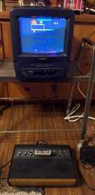 Atari 2600 System Bundle with Console, 44 Games, Joystick, Paddles, Power Supply