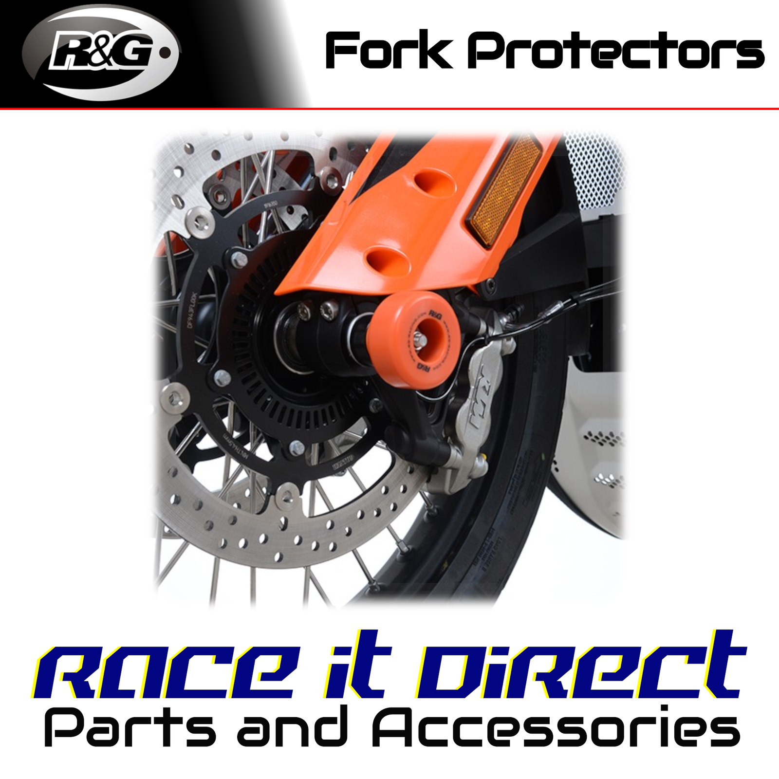 Fork Protectors for KTM 1290 Super Adventure 2021-2024 R&G