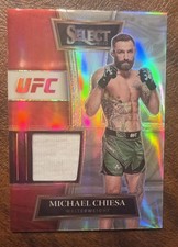 2022 Select UFC Michael Chiesa Prizm Fight Used Patch Welterweight