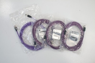 Powersonic Industries M12 cable cord lot 4P male to M12 female 3m 49019000-030