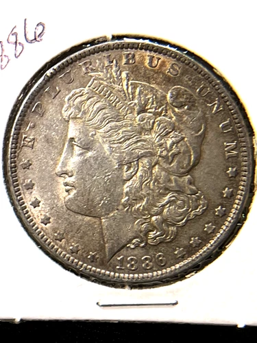 1886 MORGAN SILVER DOLLAR  HIGH QUALITY MS
