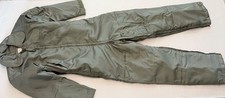 US AIR FORCE FIRE RESISTANT ARAMID CWU-64/P INSULATED FLYERS COVERALLS Sz 38L