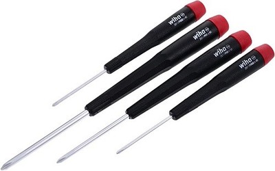 Wiha 26194 4 Piece Precision Phillips Screwdriver Set