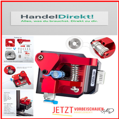Redrex Dual Gear Ender 3 Extruder | Nema 17 Schrittmotor-Upgrade
