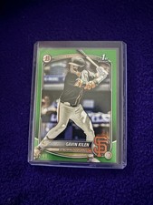 2025 Bowman Draft #BD40 Gavin Kilen Green 1st Bowman /99
