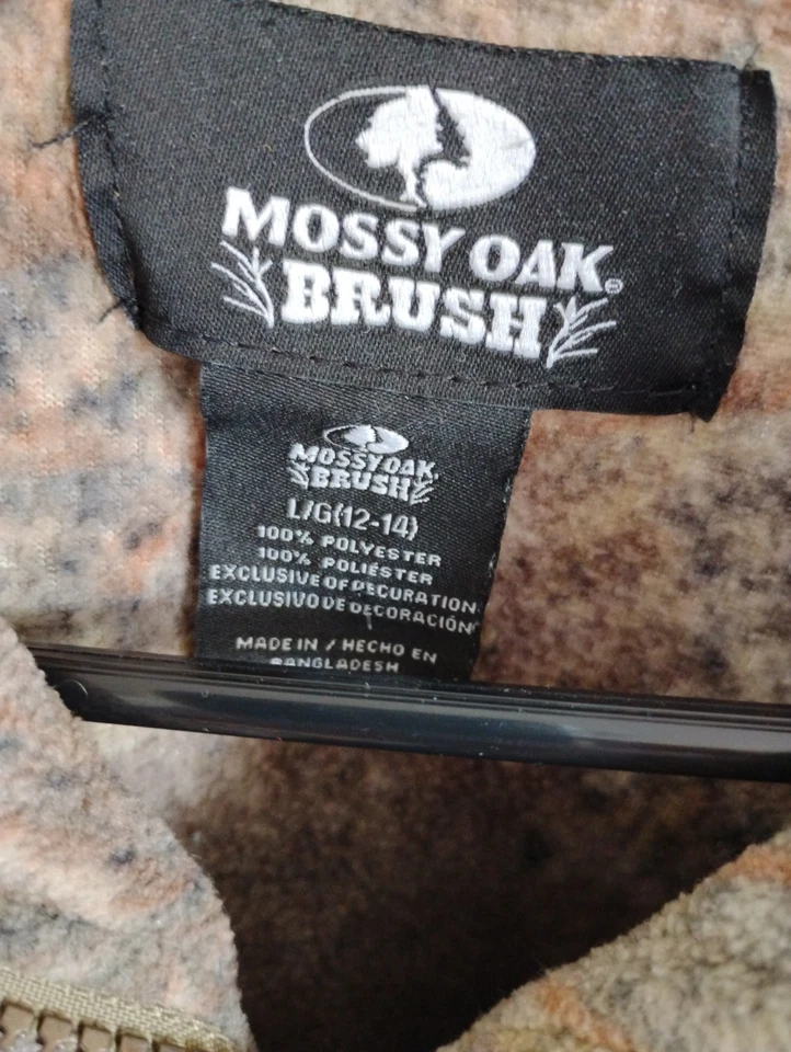 Camisa manga larga camuflada con cepillo de roble musgo. Mujer Talla L 12-14. Camuflaje y Rosa. Foto 4 de 4