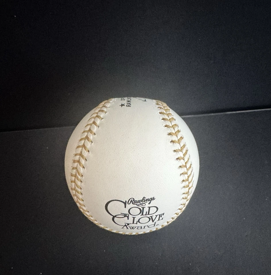 MAURY WILLS AUTOGRAPHED SIGNED RAWLINGS GOLD GLOVE BASEBALL 61 62 DODGERS  COA - Image 3 of 4