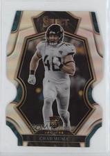2022 Panini Select Premier Level Silver Prizm Die-Cut Chad Muma #146 10ba