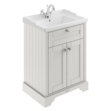 Old London Floor Standing Vanity Unit with Basin 600mm Timeless Sand