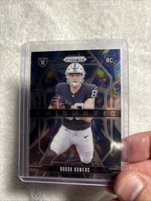 2024 Panini Prizm Prizmatic Brock Bowers #20 (RC) Rookie Las Vegas Raiders 🔥NFL