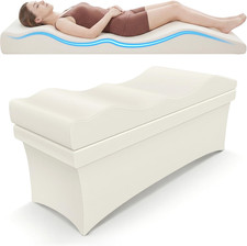 Ergonomic Lash Bed Topper with Neck Pillow for Ultimate Comfort and Support