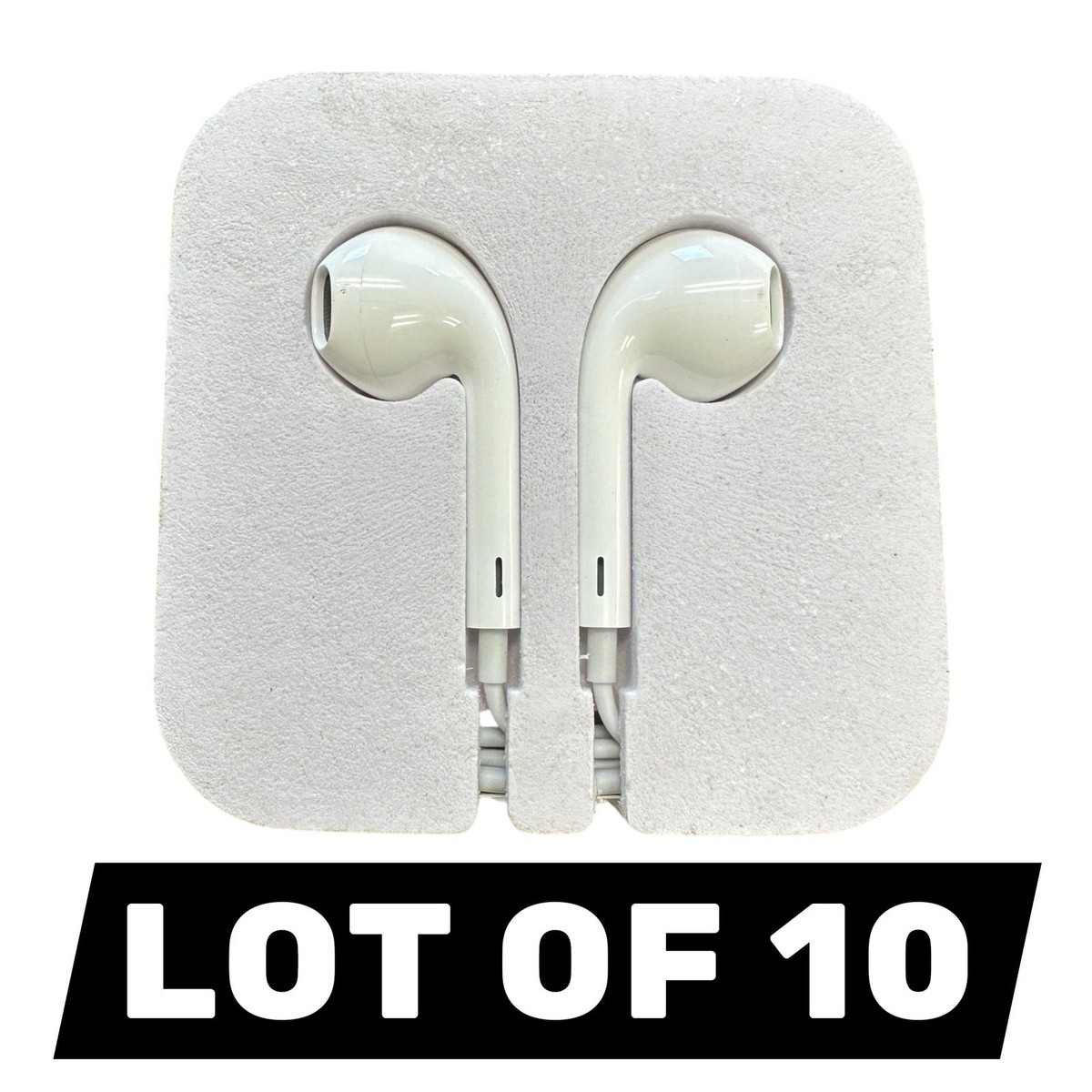 New Genuine 10 Lot Apple iPhone iPad iPod 3.5mm EarPod Headphone 