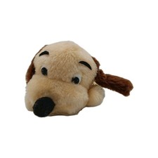 Dakin Drooper Puppy Dog 6" Brown Tan Plush Nutshell Stuffed Animal 1982