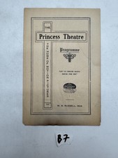 1920 The Princess Theatre Program Booklet Deming New Mexico Movie Ephemera