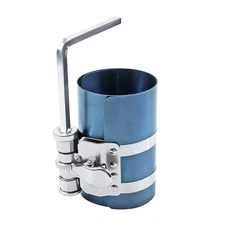 4” Piston Ring Compressor Adjustable Ratchet Piston Installer Tool Removal Tool
