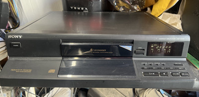Sony 5 Disc Compact CD Player Changer Carousel Stereo Hi-Fi Separate CDP-CE105