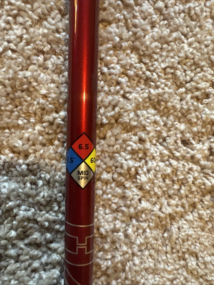 Project X Hzrdus Smoke Red Rdx 60 6.5 X 硬质 44.75 英寸发球杆杆身 Taylormade 尖头 — 第 3/4 张图片