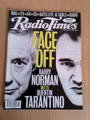 RADIO TIMES March 1998 TARANTINO ANNA FRIEL RUSSELL T. DAVIES STEVE McQUEEN - Image 1 of 3