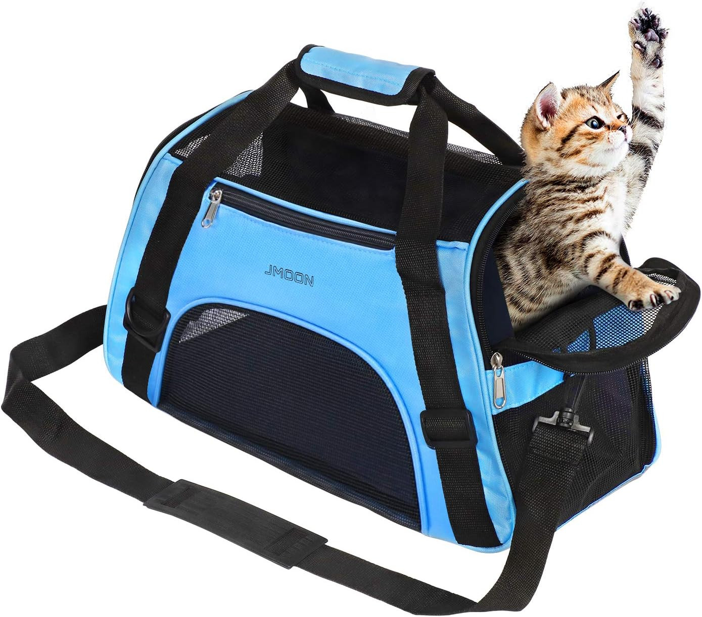 Borsa Trasporto Cani Piccola Taglia Aereo - Soft Carrier Traspirante
