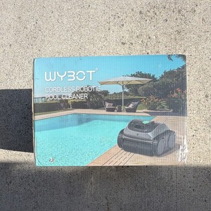 WYBOT OS7010C Cordless Robotic Pool Cleaner Smart Navigation App Wall/Floor