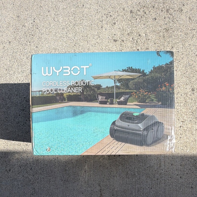 WYBOT OS7010C Cordless Robotic Pool Cleaner Smart Navigation App Wall/Floor